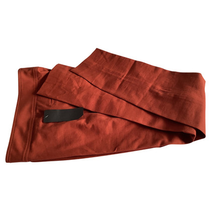 René Lezard Trousers Cotton in Brown