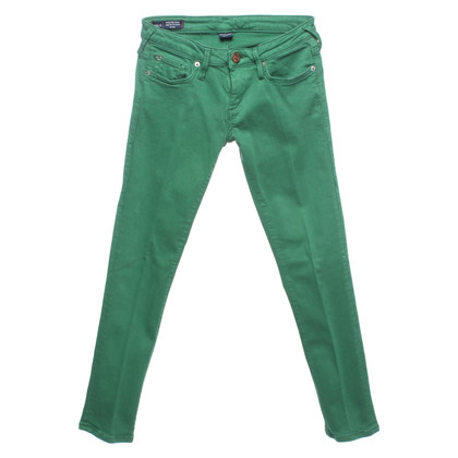 True Religion Jeans in Cotone in Verde
