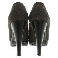 Prada pumps en gris / marron