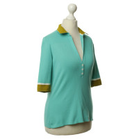 Loro Piana Cotton shirt in turquoise 