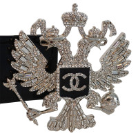 Chanel Patent leather belt with Romanov Eagle