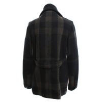 Burberry Oversize checked jacket