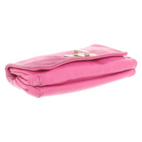 Abro Clutch Bag Suede in Pink