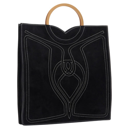 Genny Tote bag Leather in Black