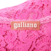 John Galliano Vestito in Rosa
