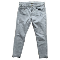 Current Elliott Jeans aus Baumwolle in Grau