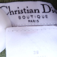 Christian Dior Strickjacke mit Seiden-Detail