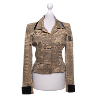 John Galliano Blazer met motiefprint