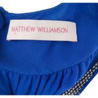 Matthew Williamson Chiffon dress with mirrors