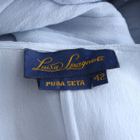 Luisa Spagnoli Top Silk in Blue