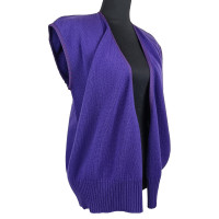 Gianni Versace Vest Wool in Violet
