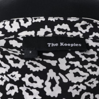 The Kooples Zijden blouse met patroon