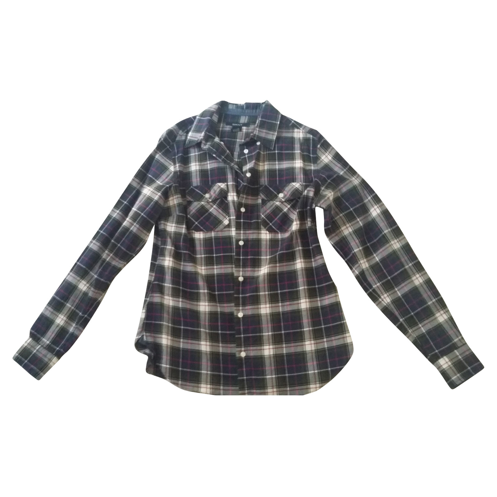 Gant Shirt blouse with plaid pattern - Second Hand Gant Shirt blouse with  plaid pattern buy used for 40€ (2952431)
