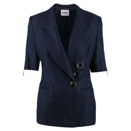 Collection Privée Giacca/Cappotto in Cotone in Blu