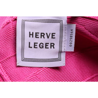 Hervé Léger Robe en Rose/pink
