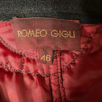Romeo Gigli Jacke/Mantel aus Wolle in Schwarz