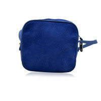 Gucci Umhängetasche aus Wildleder in Blau