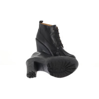 Polo Ralph Lauren Schnürschuhe aus Leder in Schwarz