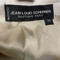 Jean Louis Scherrer Rock aus Seide in Weiß