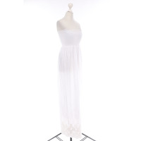Patrizia Pepe Kleid aus Baumwolle in Weiß
