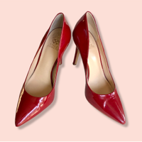 Vince Camuto Pumps/Peeptoes Leather in Red