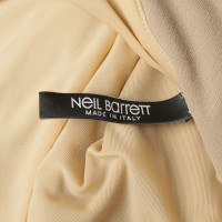 Neil Barrett Jurk in beige