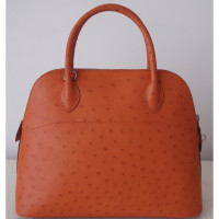 Hermès Bolide 31 Leather in Orange