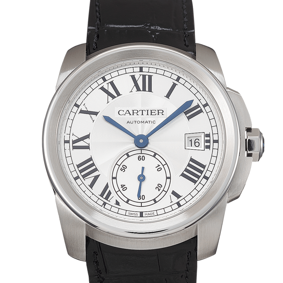 Cartier Calibre aus Leder