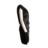 Diane Von Furstenberg one shoulder dress in black
