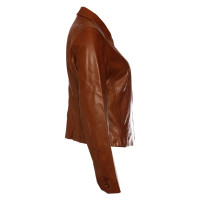 Dkny Leather jacket in cognac