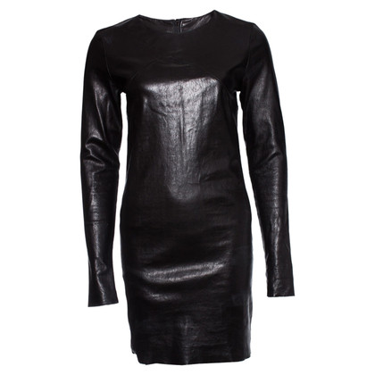 Barbara Bui Dress Leather in Black