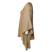 Michael Kors Gold-colored knit poncho