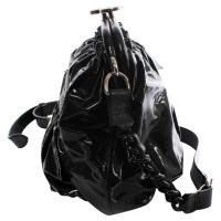 Marc Jacobs black shiny bag