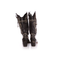Pinko Cowboy boots in black