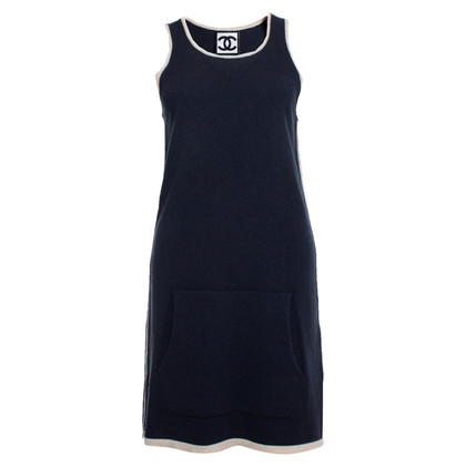 Chanel Dress Cashmere in Blue