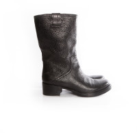 Miu Miu Black leather boots