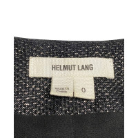 Helmut Lang Jacke/Mantel aus Baumwolle in Schwarz