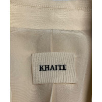 Khaite Jacke/Mantel aus Viskose in Weiß