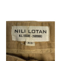 Nili Lotan Jeans Cotton in Beige