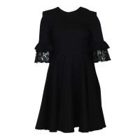 Alexander McQueen Kleid aus Wolle in Schwarz