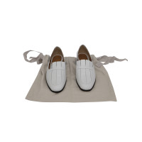 The Row Slippers/Ballerinas Leather in White