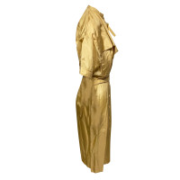Joseph Kleid aus Seide in Gold