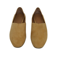 The Row Slippers/Ballerinas Suede in Yellow