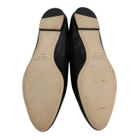 The Row Slippers/Ballerinas Leather in Black