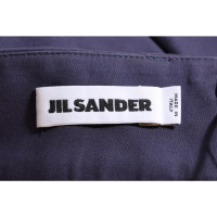 Jil Sander Paio di Pantaloni in Cotone in Blu