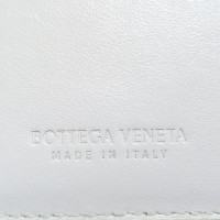 Bottega Veneta Täschchen/Portemonnaie aus Leder in Weiß