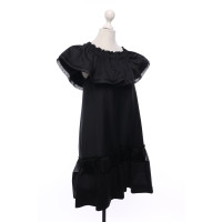 Alberta Ferretti Kleid aus Baumwolle in Schwarz