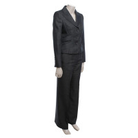 Escada Pantsuit in blauw / grijs gevlekt