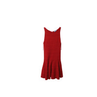 Alice + Olivia Kleid aus Viskose in Rot