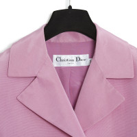 Christian Dior Veste/Manteau en Coton en Rose/pink